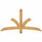 Ekena Millwork Davenport Rough Sawn Timber Gable Bracket, Western Red Cedar, 60"W x 32"H x 4"D x 4"F, 13/12 Pitch GBW060X32X0404DAV00RWR - alternate 1